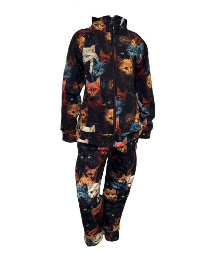 Detská tepláková súprava ZIPPER DIGI CATS 2