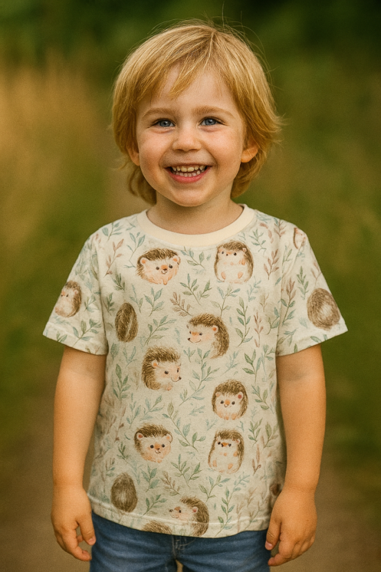 Dětské tričko BAMBUS, ježečci