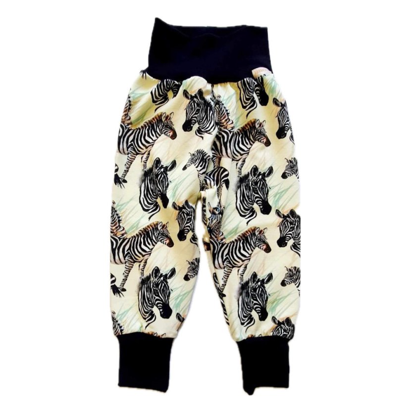 Rostoucí kalhoty GROW DIGI ZEBRA lehké