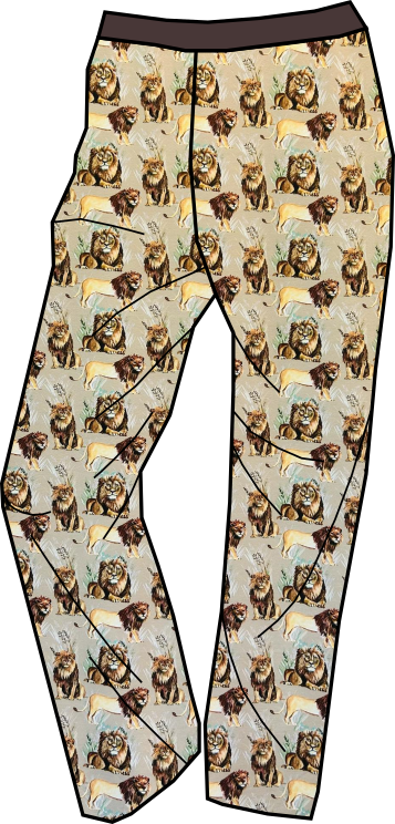 Pánské kalhoty, král savany lehké