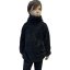 Mikina s rolákem FURRY BLACK