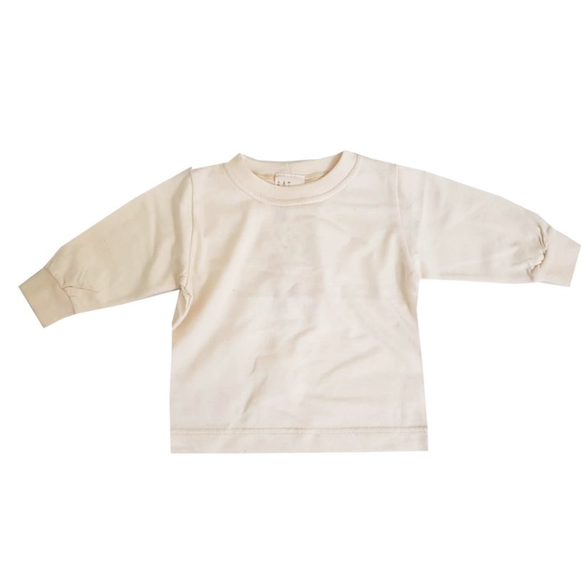 Tričko BIO NATUR do manžety (Velikost 68)