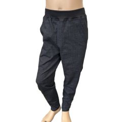 Pánské kalhoty JOGGER JEANS BLACK