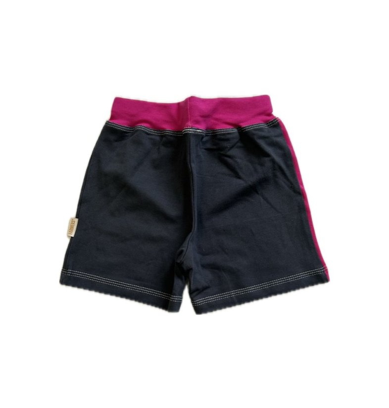 Kraťasy krátké ŠEDÁ-CYKLAM