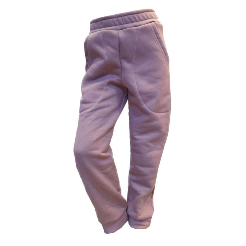 Dámské tepláky FLUFFY, starorůžová