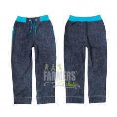 Zateplené dětské kalhoty WOW JEANS 2 - fleece (Velikost 98)
