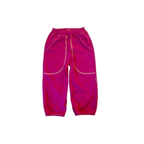 Dětské kalhoty do paspule s kapsami cyklam (Velikost 98)