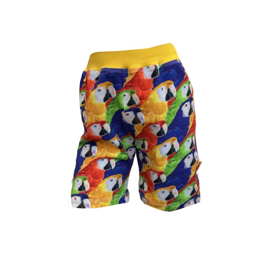 Dětské letní pyžamo, papoušci