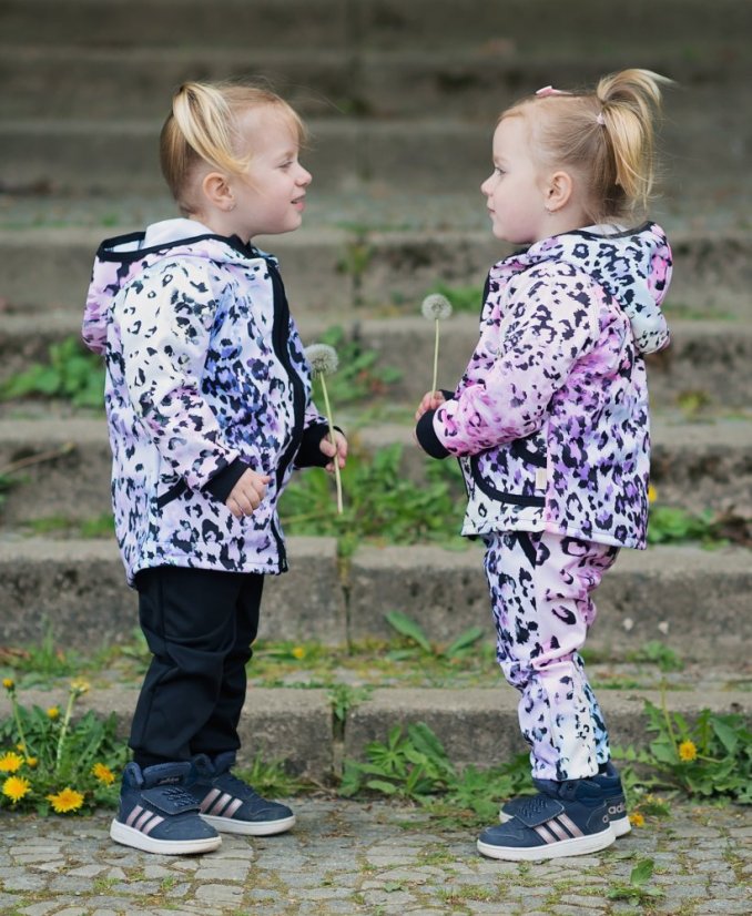 Dětské softshellové kalhoty GROW bez fleecu