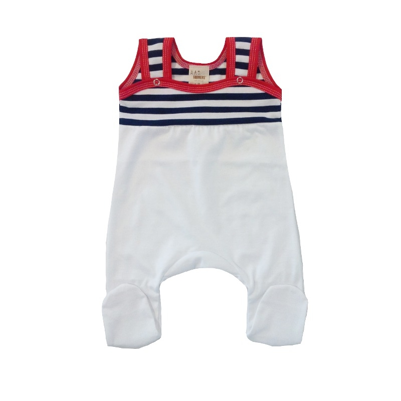 Dětské dupačky NAVY - WHITE (Velikost 74)