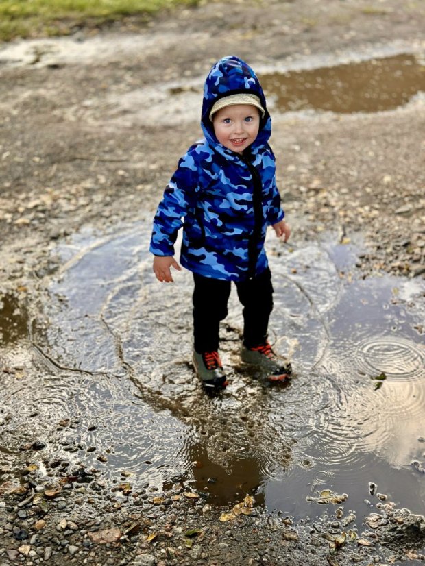 Dětská softshellová bunda s fleecem elastická