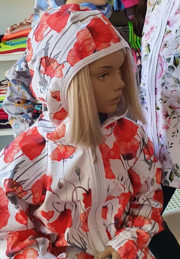 Softshellová bunda POPPY lehká