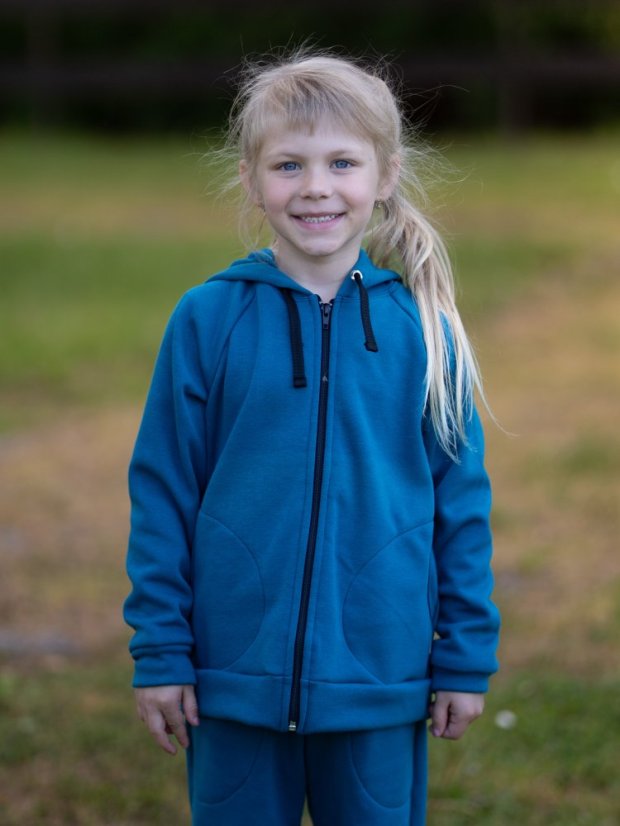 Dětská tepláková souprava na zip Warmy