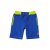 Dětské kraťasy po kolena WOW royal blue-limet (Velikost 98)