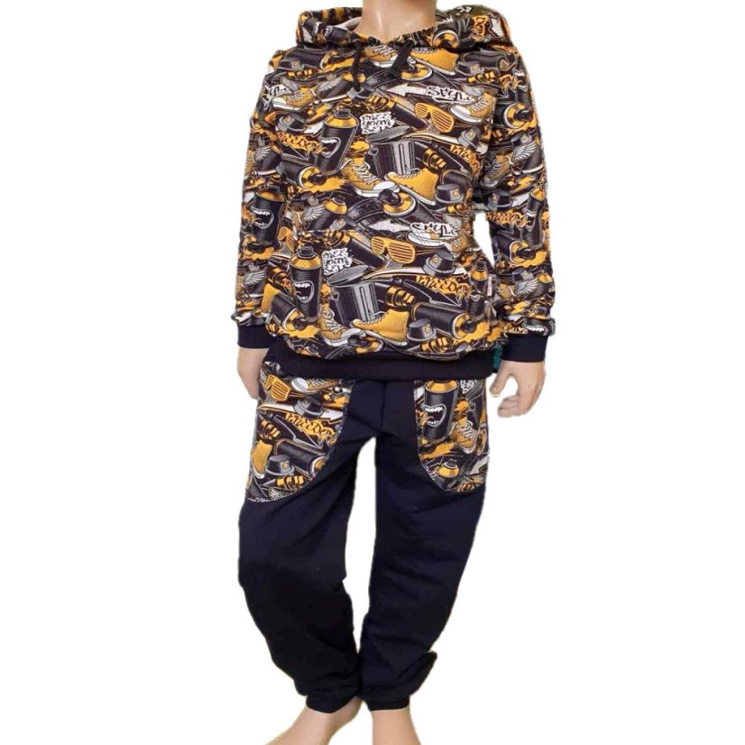 Tepláková souprava DIGI FREEDOM YELLOW