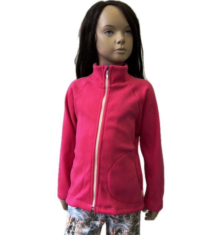 Detská mikina na zips Fleece Slim