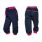 3 4domanzety wow jeansmodre cyklam
