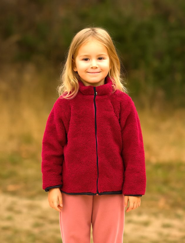 Dětská mikina na zip FURRY