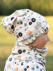 Dětská čepice HIPSTER, malý stavitel