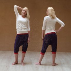 Dámské tričko 3/4 rukáv SATYAM BAMBUS natur (Velikost XS dámské)