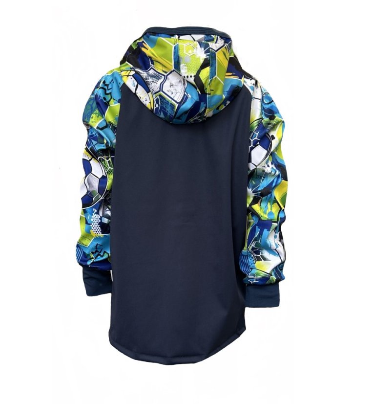 Softshellová bunda FOTBAL 4 BLUE lehká