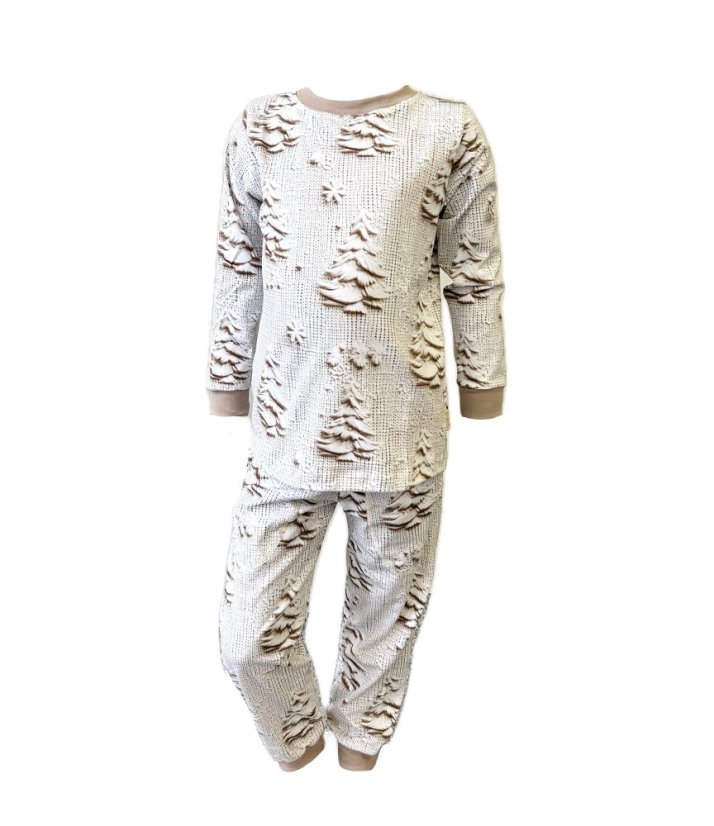 Pánské pyžamo, zimní les