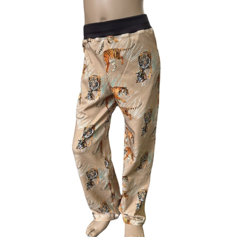 Dětské tepláky Tube lehké, tygři