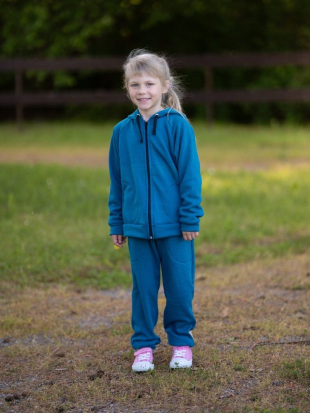 Dětská tepláková souprava na zip Warmy