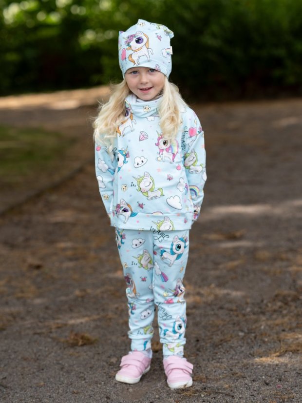 Nákrčník, modří jednorožci