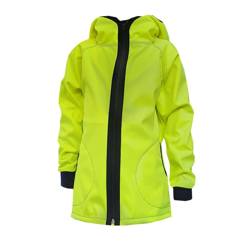 Dětská softshellová bunda s fleecem elastická