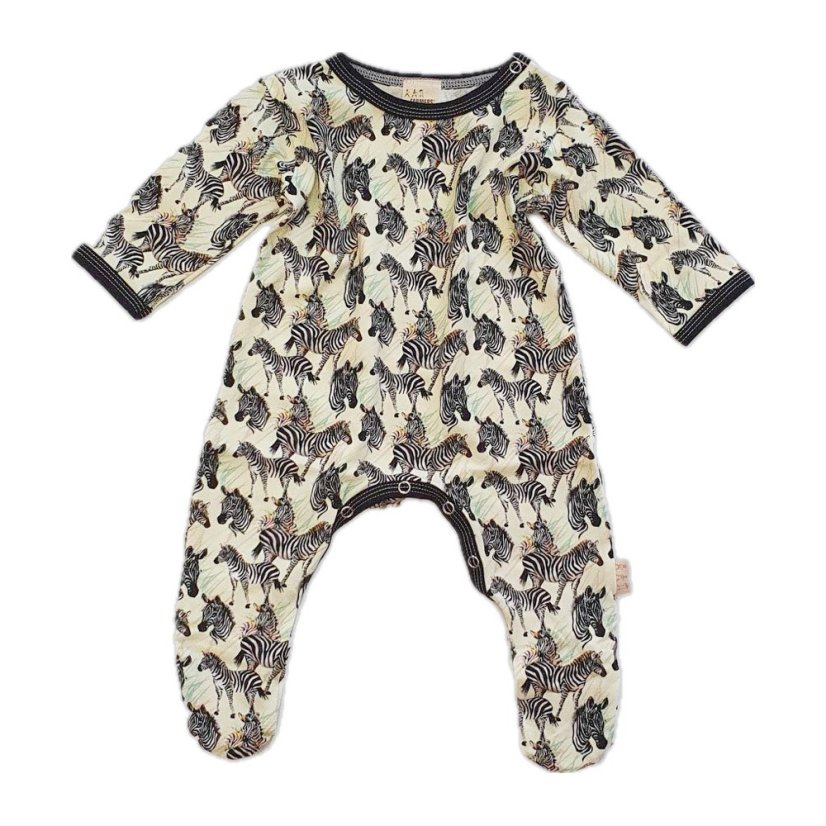 Dětský overal, zebry