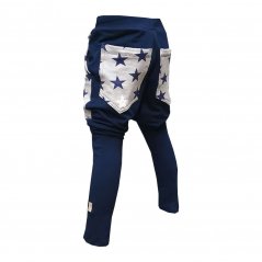 Dětské kalhoty PARKOUR BLUE STAR (Velikost 104)
