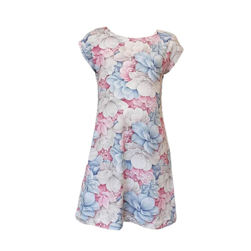 Dívčí šaty DIGI FLOWERS 10