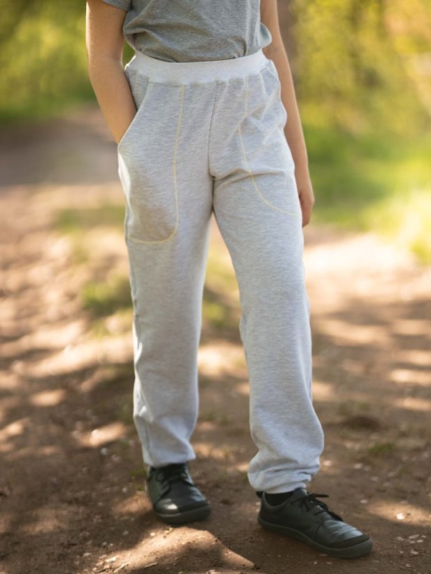 Dětské tepláky do manžety lehké