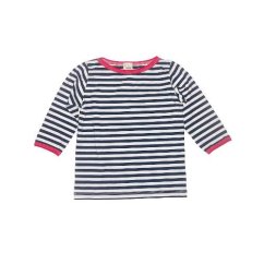 Pánské tričko 3/4 rukáv NAVY námořník - RED (Velikost XL pánské)