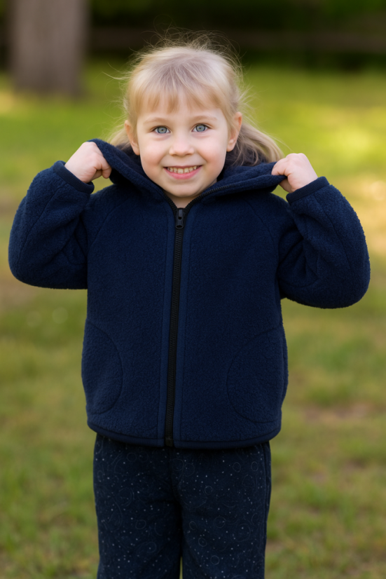 Dětská mikina na zip FURRY