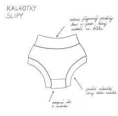 Kalhotky/slipy DIGI GRAFITY 6