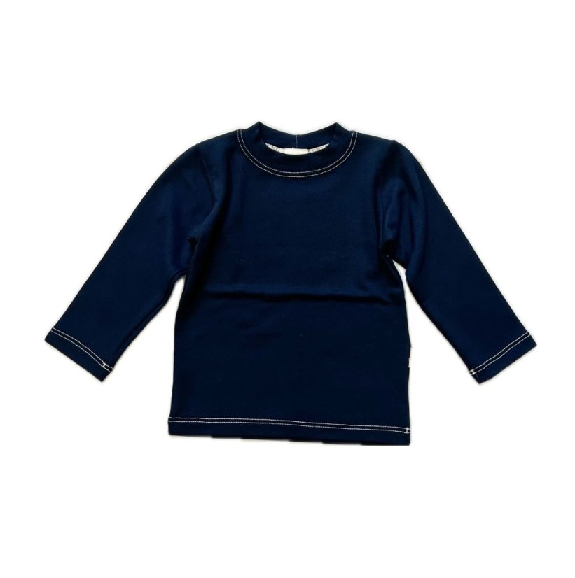 Tričko DARK BLUE dlouhý rukáv