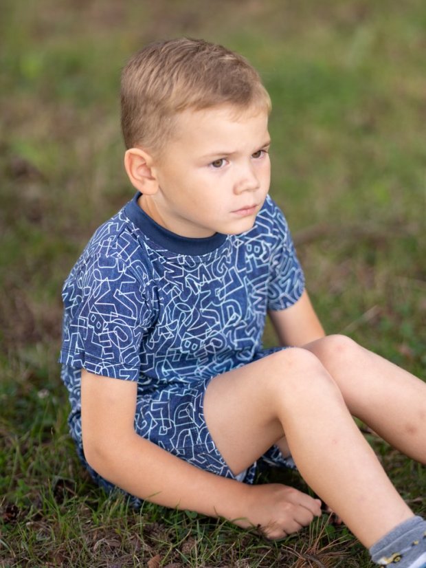 Dětské tričko BAMBUS, písmenka