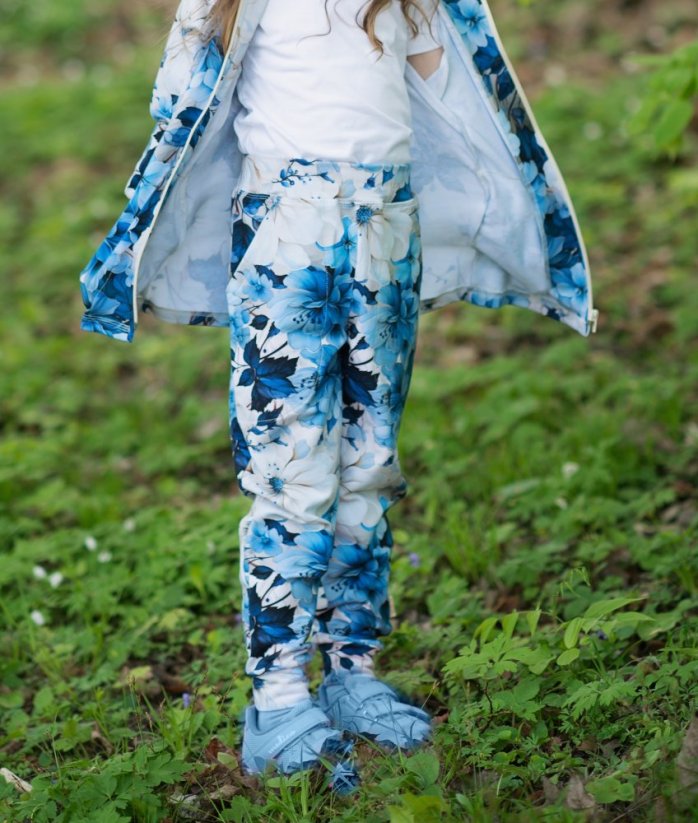 Dětská tepláková souprava ZIPPER FLOWERS 8