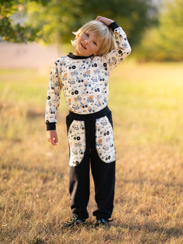 Detská mikina, malý stavitel