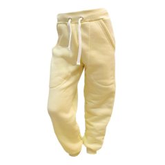 Tepláky FLUFFY BABY YELLOW