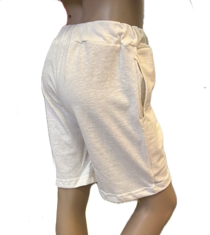 Dětské kraťasy WOW BIO, přírodní nebělená