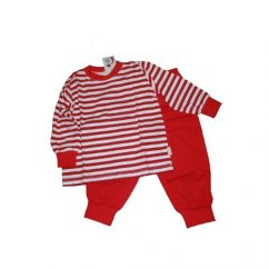 Dětské pyžamo červený námořník (Velikost 98)