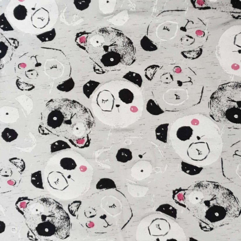 Tričko PANDA krátký rukáv - dívčí