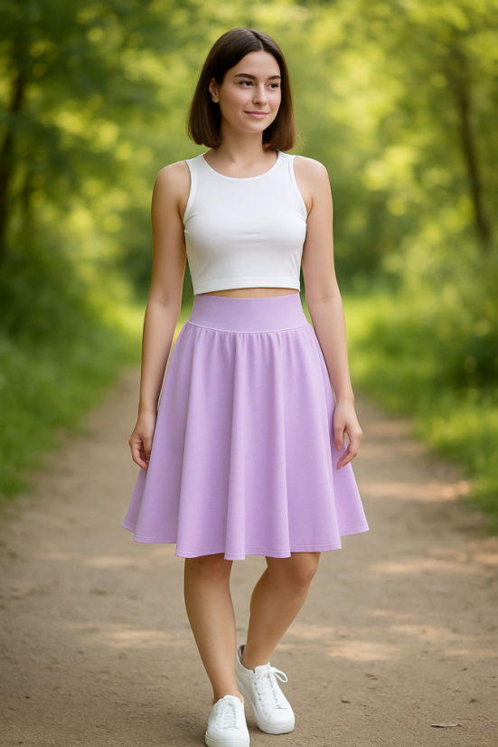 Dámská kolová sukně