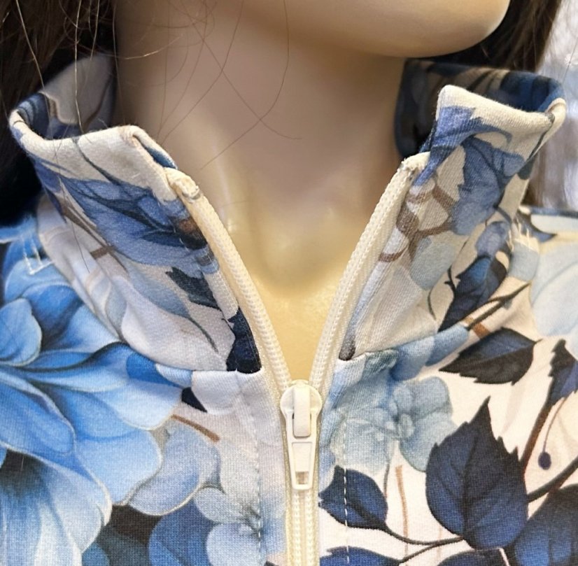 Dětská mikina na zip, víla z údolí