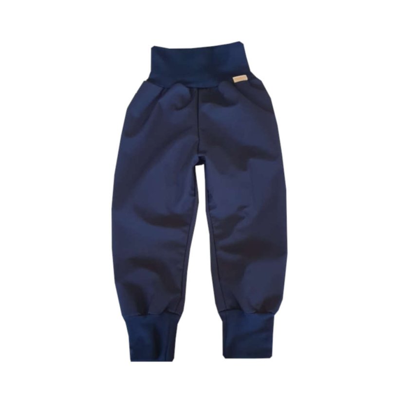 Dětské softshellové kalhoty GROW bez fleecu