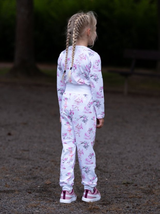 Dětské pyžamo, malé baletky