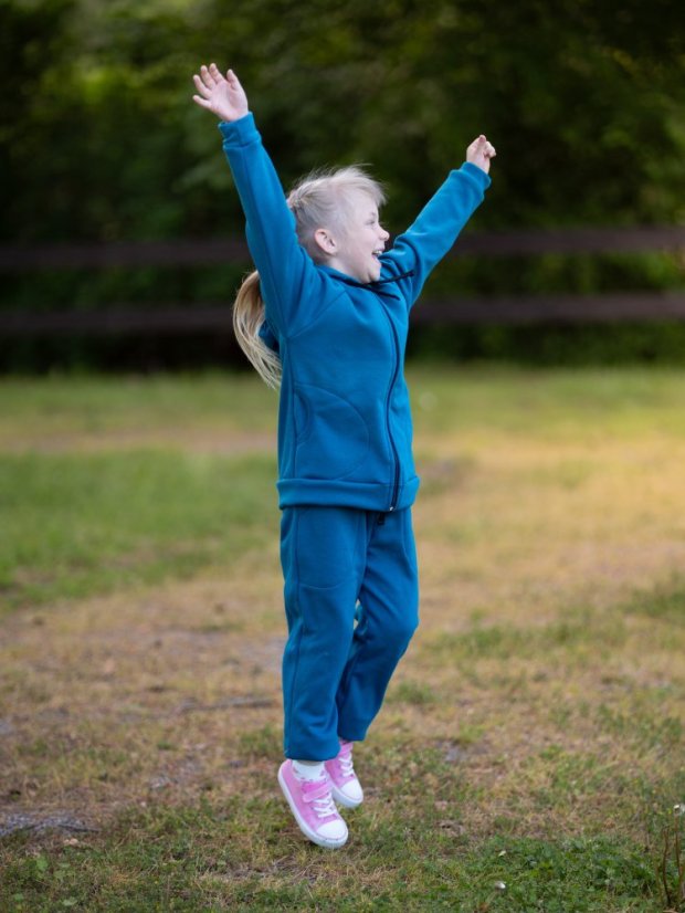 Dětská tepláková souprava na zip Warmy